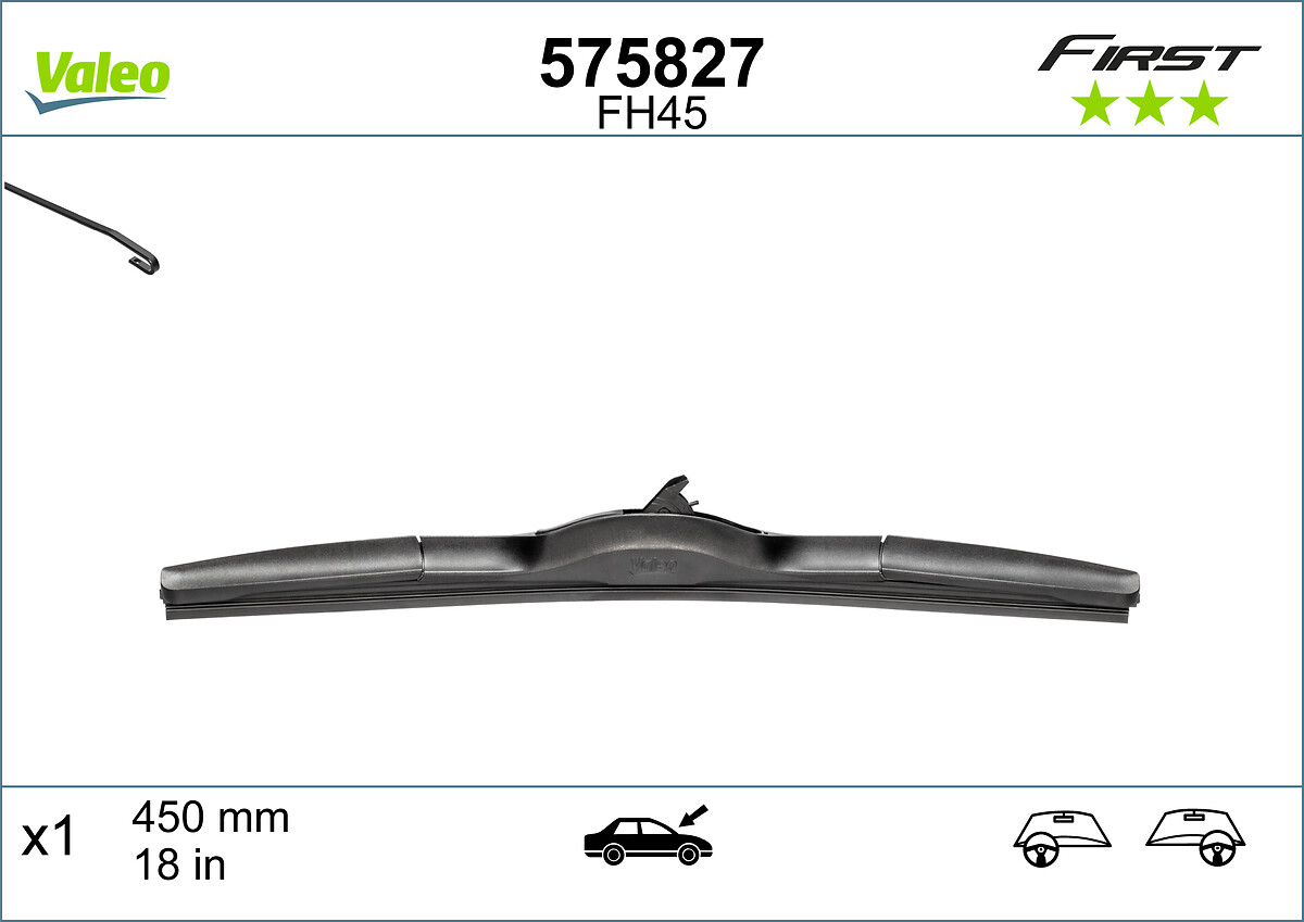 Lamela stergator VALEO 575827